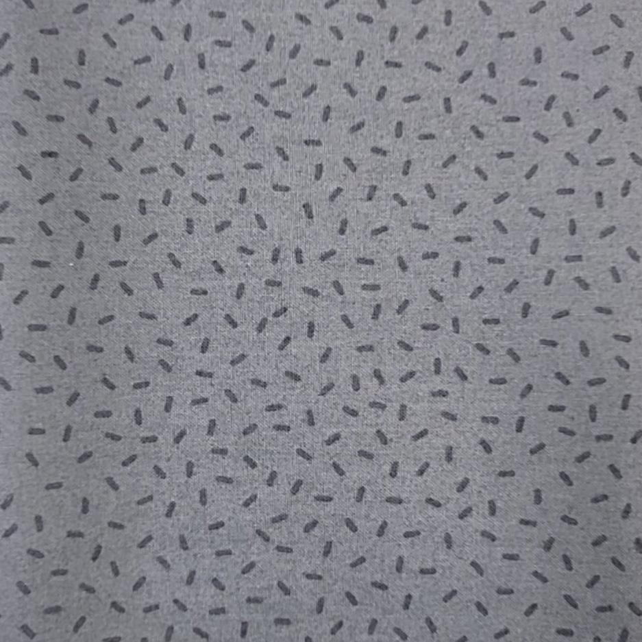 Lewis & Irene London Calling Tiny Tonals Sprinkles Dark Grey LCA11- 3 YARD CUT Fabrics Lewis & Irene