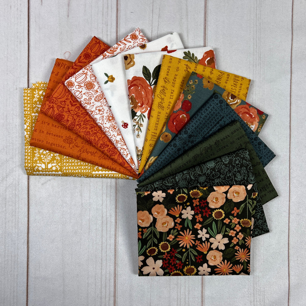 Happy Fall Days Fat Quarter Bundle Fabrics Riley Blake