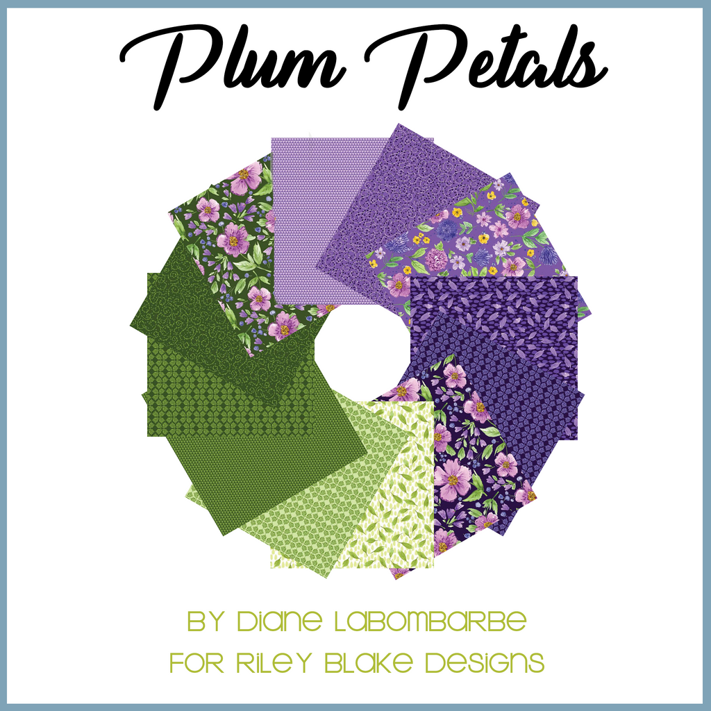 Plum Petals Stash Builder Bundle Fabrics Riley Blake